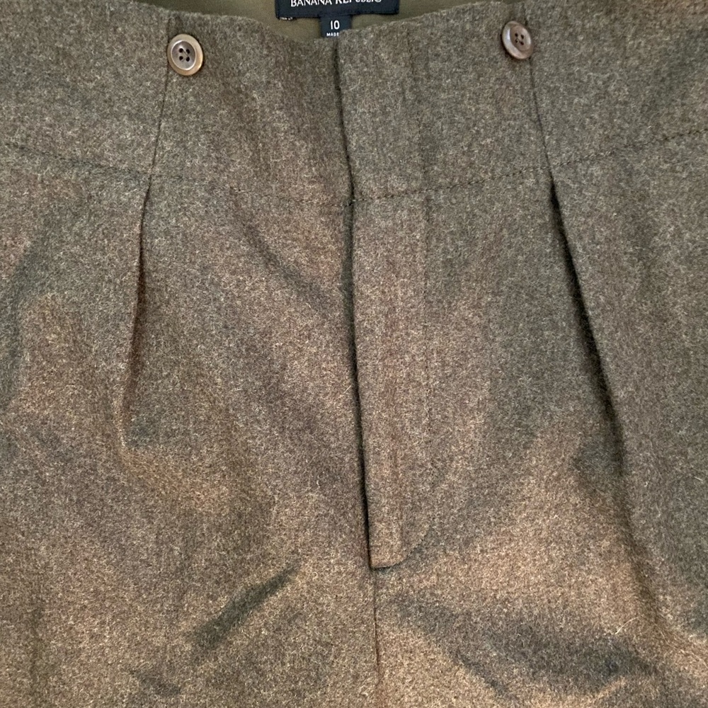 NWT. Banana Republic Classic tweed Pants. - Picture 4 of 6